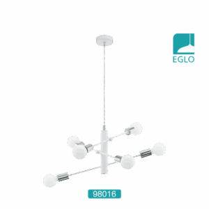 Chrome white pendant